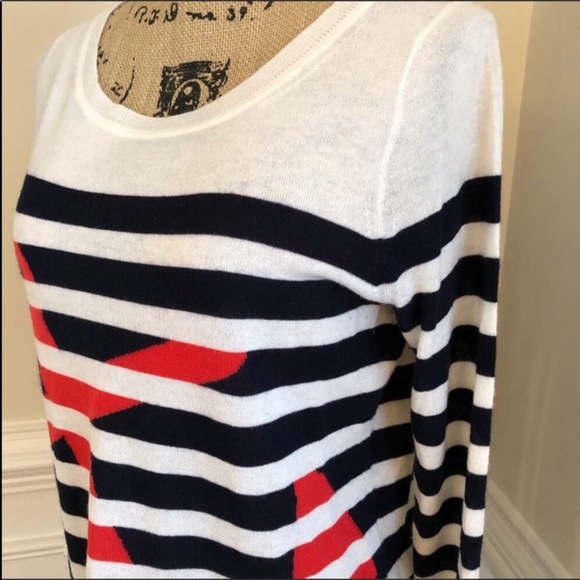 J. Crew Collection Italian Cashmere Anchor Sweater - Picture 4 of 11